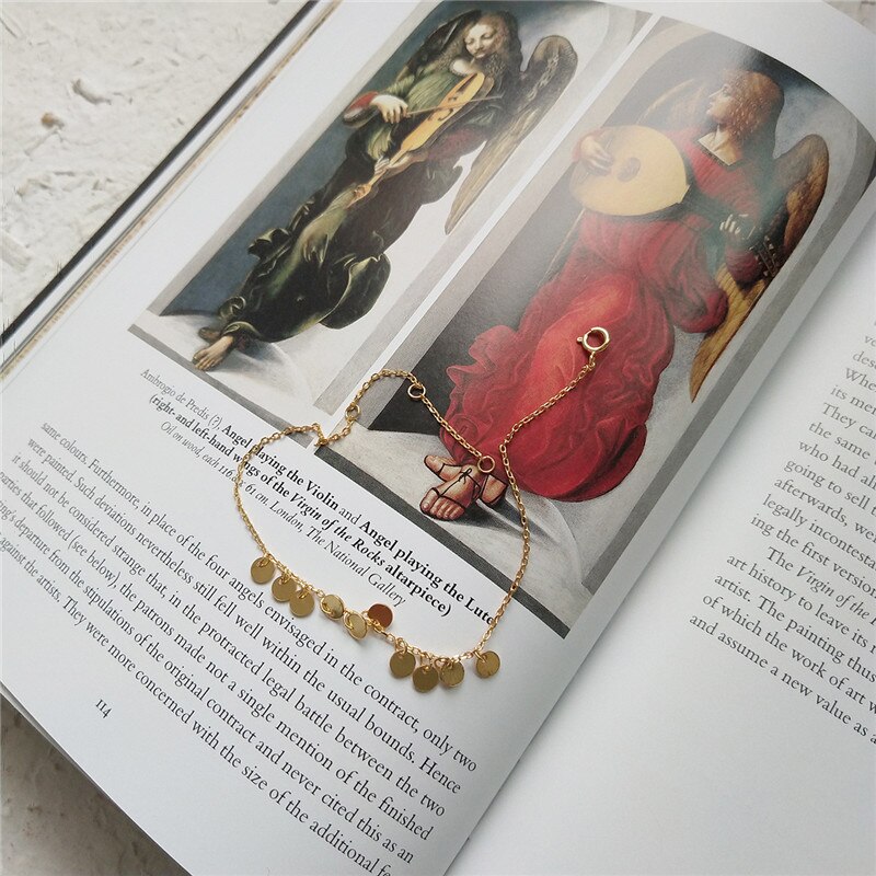 Tiny Discs Decorated Bracelet