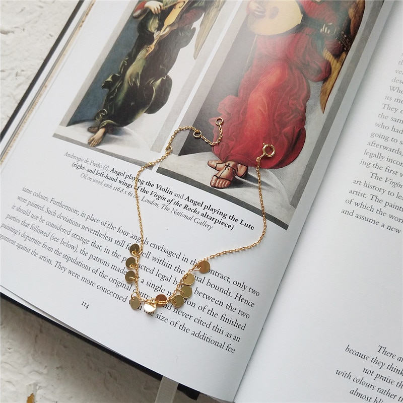 Tiny Discs Decorated Bracelet