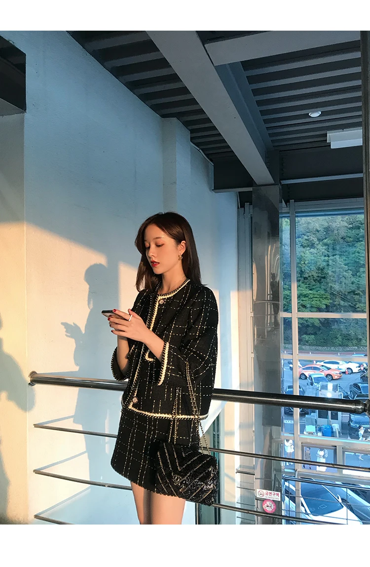 Women's Woolen Skirt Suit Women's Woolen Skirt Suit