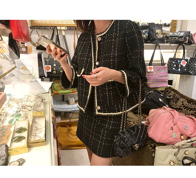 Women's Woolen Skirt Suit