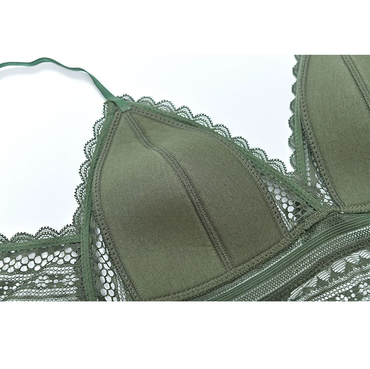 Push Up Lace Bra Set