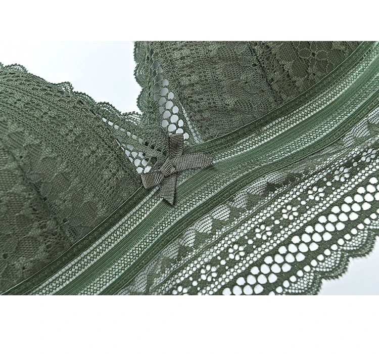 Push Up Lace Bra Set