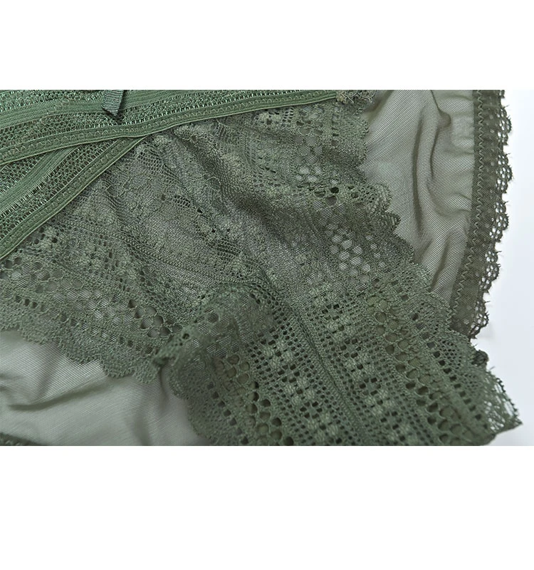 Push Up Lace Bra Set